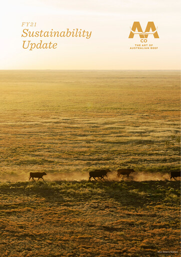 Thumbnail Australian Agricultural Company Sustainability Report 2021