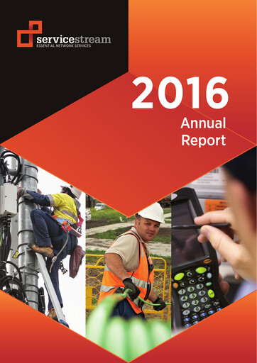 Thumbnail Service Stream Limited Annual Report 2016
