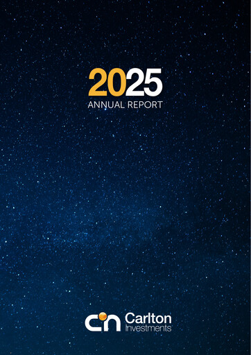 Thumbnail Carlton Investments Annual Report 2025