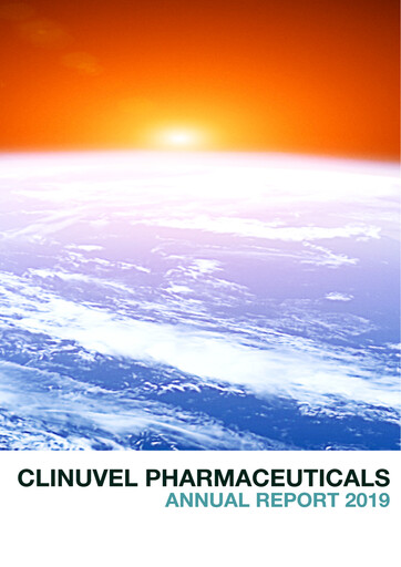 Thumbnail Clinuvel Pharmaceuticals Annual Report 2019