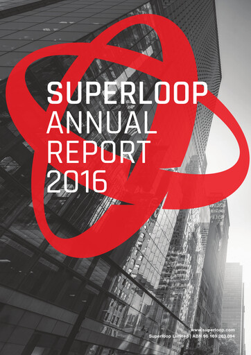 Thumbnail Superloop Limited Annual Report 2016
