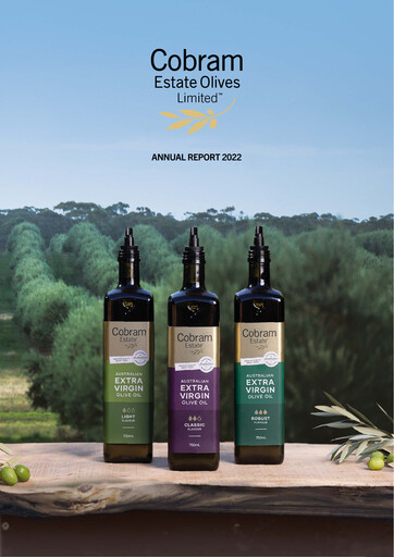 Thumbnail Cobram Estate Olives Annual Report 2022