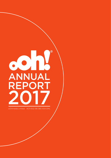 Thumbnail oOh!media Limited Annual Report 2017