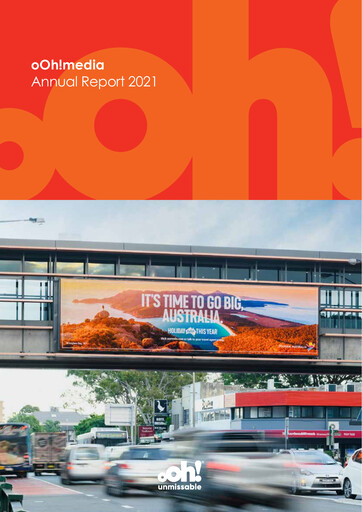 Thumbnail oOh!media Limited Annual Report 2021