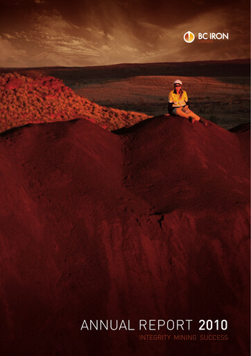 Thumbnail BCI Minerals Limited Annual Report 2010
