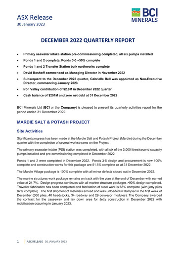 Thumbnail BCI Minerals Limited Quarterly Report 2023-q2