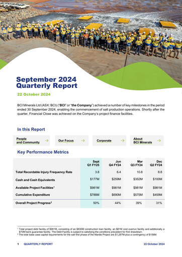 Thumbnail BCI Minerals Limited Quarterly Report 2025-q1