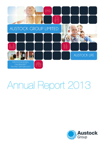 Thumbnail Generation Development Group Annual Report 2013