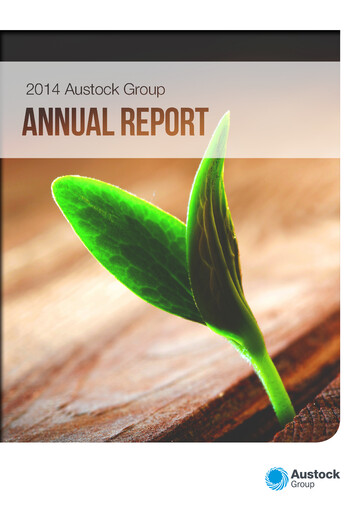 Thumbnail Generation Development Group Annual Report 2014