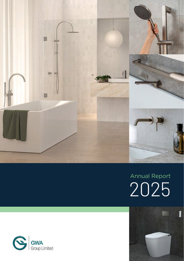 Miniature GWA Group Limited Rapport annuel 2025