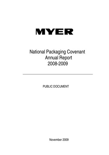 Thumbnail Myer Holdings Annual Report 2009
