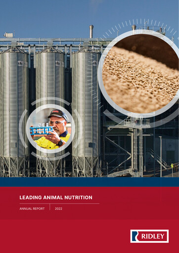 Thumbnail Ridley Corporation Annual Report 2022