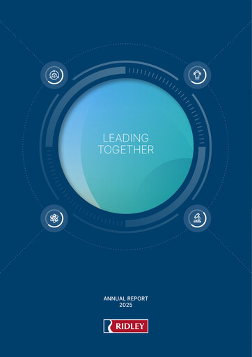 Thumbnail Ridley Corporation Annual Report 2025