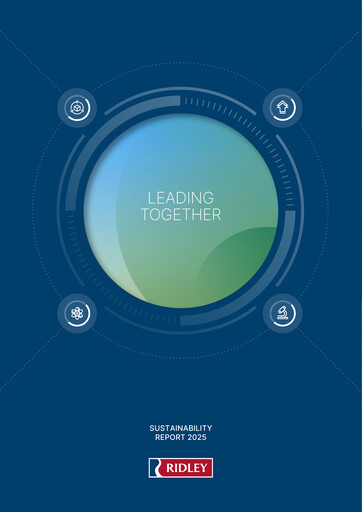 Thumbnail Ridley Corporation Sustainability Report 2025