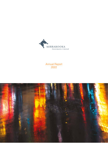 Thumbnail Mirrabooka Investments Limited Annual Report 2022