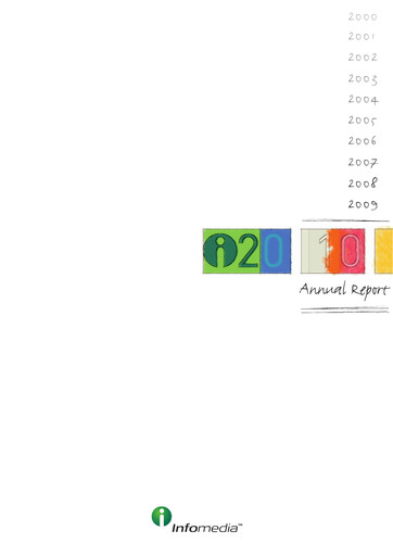 Thumbnail Infomedia Ltd Annual Report 2010