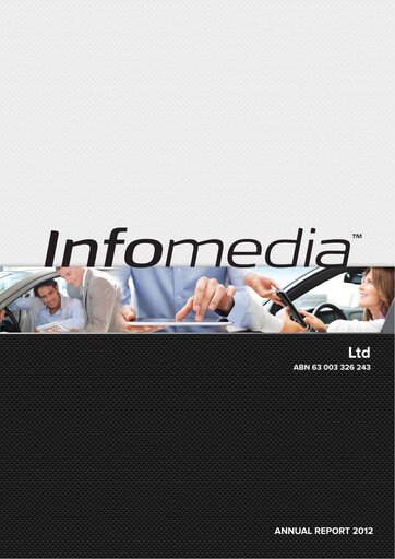 Thumbnail Infomedia Ltd Annual Report 2012