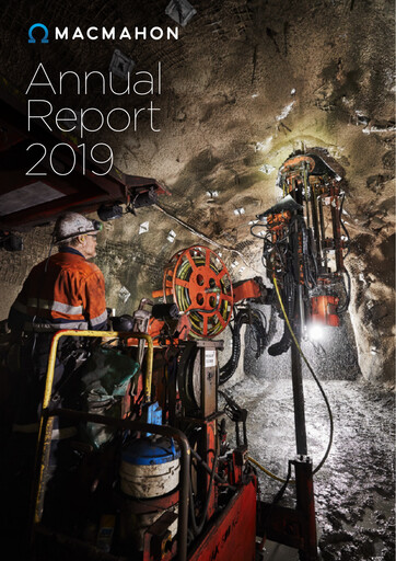 Thumbnail Macmahon Holdings Annual Report 2019