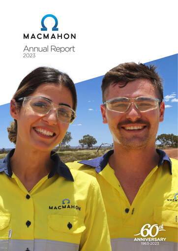 Thumbnail Macmahon Holdings Annual Report 2023