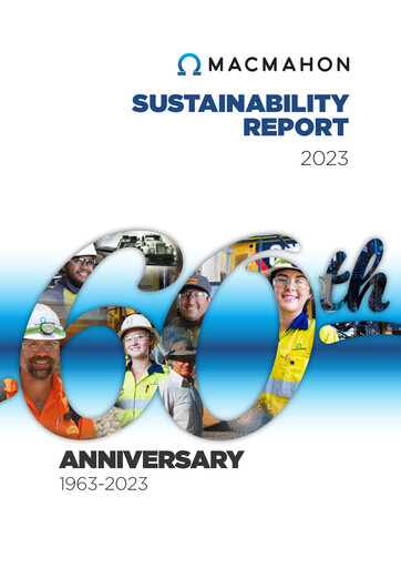 Thumbnail Macmahon Holdings Sustainability Report 2023