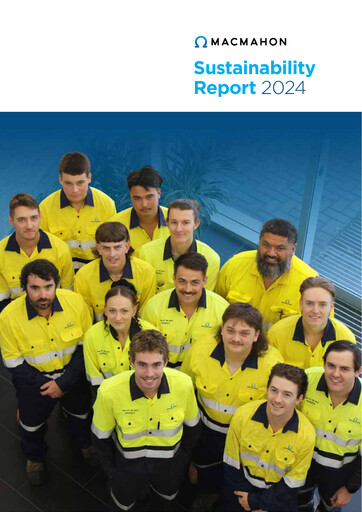 Thumbnail Macmahon Holdings Sustainability Report 2024