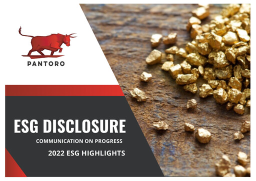 Thumbnail Pantoro Limited ESG Report 2022