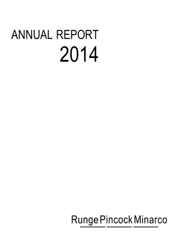 Miniature RPMGlobal Holdings Limited Rapport annuel 2014