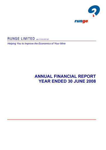 Thumbnail RPMGlobal Holdings Limited Financial Report 2008