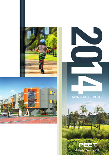 Thumbnail Peet Limited Annual Report 2014