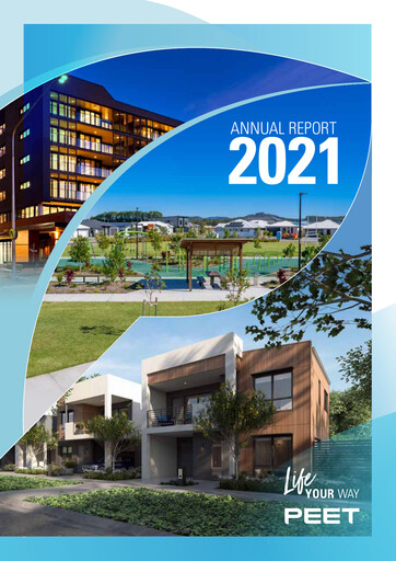 Thumbnail Peet Limited Annual Report 2021