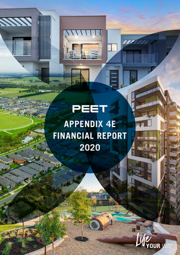 Thumbnail Peet Limited Financial Report 2020