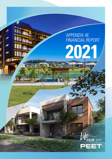 Thumbnail Peet Limited Financial Report 2021