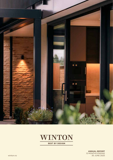 Miniature Winton Land Rapport annuel 2025
