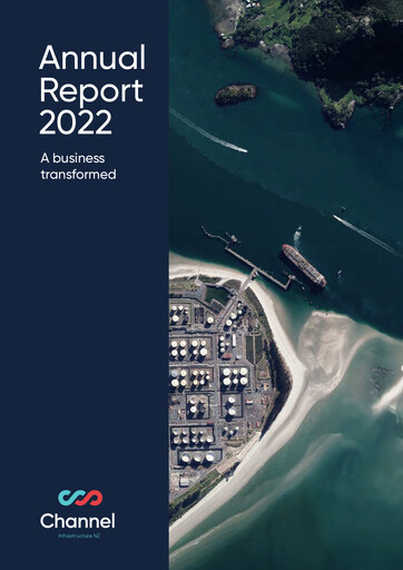 Thumbnail Channel Infrastructure NZ Limited Annual Report 2022