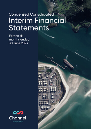 Thumbnail Channel Infrastructure NZ Limited Half-year Report 2023-h1
