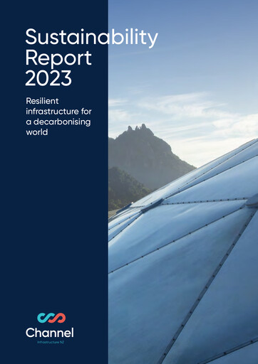 Thumbnail Channel Infrastructure NZ Limited Sustainability Report 2023
