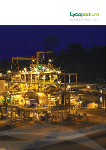 Thumbnail Lycopodium Annual Report 2014