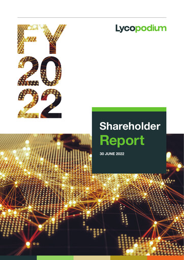 Thumbnail Lycopodium Annual Report 2022