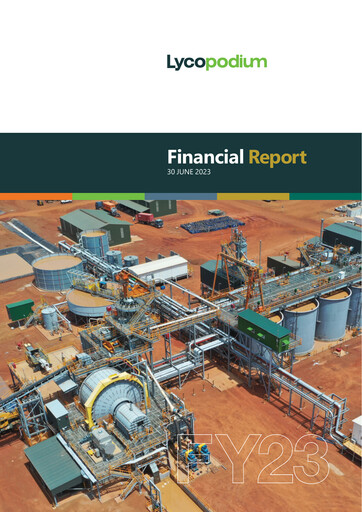 Thumbnail Lycopodium Financial Report 2023