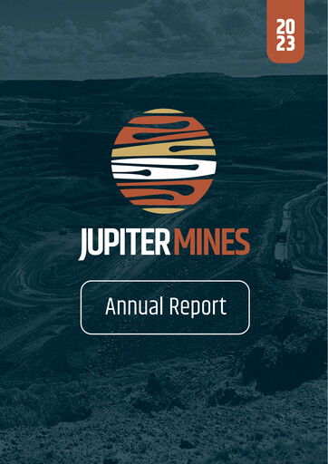 Thumbnail Jupiter Mines Limited Annual Report 2023