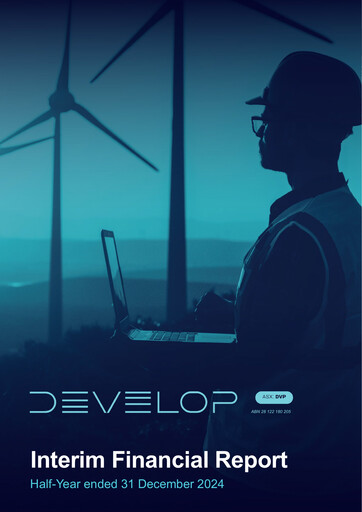 Thumbnail Develop Global Limited Financial Report 2025-h1