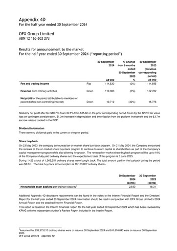 Thumbnail OFX Group Financial Report 2025-h1