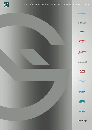 Thumbnail Beacon Lighting Group Annual Report 2003