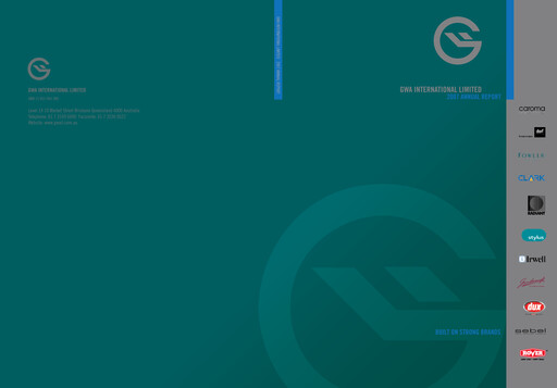 Thumbnail Beacon Lighting Group Annual Report 2007