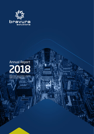 Thumbnail Bravura Solutions Annual Report 2018