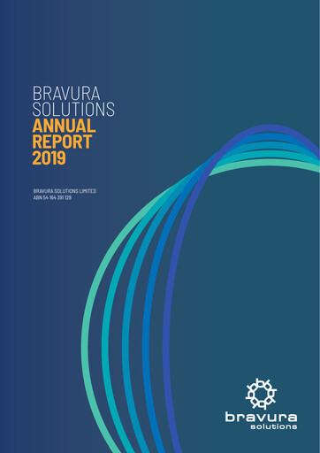 Thumbnail Bravura Solutions Annual Report 2019