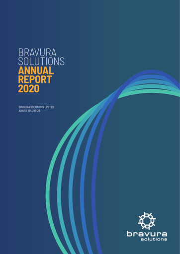 Thumbnail Bravura Solutions Annual Report 2020
