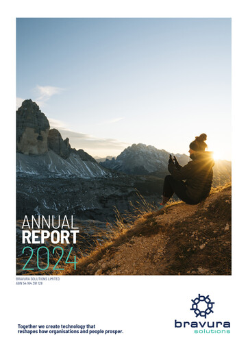 Thumbnail Bravura Solutions Annual Report 2024