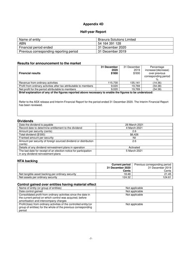 Thumbnail Bravura Solutions Half-year Report 2020-h1