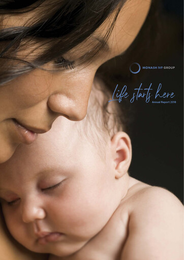 Thumbnail Monash IVF Group Annual Report 2018